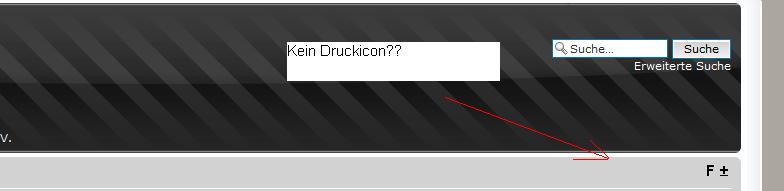 Druckicon fehlt